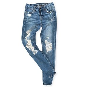 American Eagle Next Level Stretch Crop Jegging 000 Regular